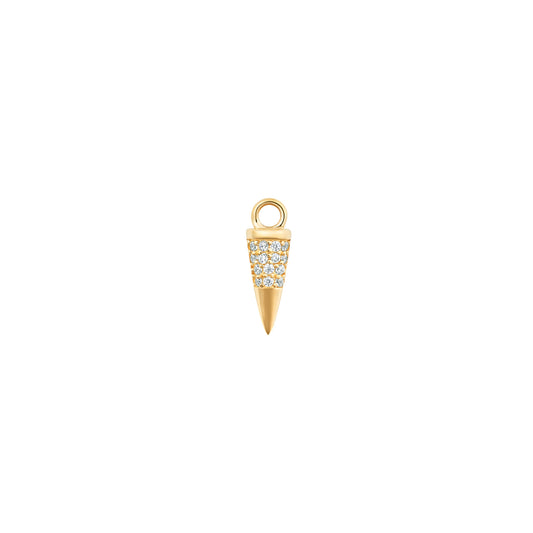 Gold Spike Charm