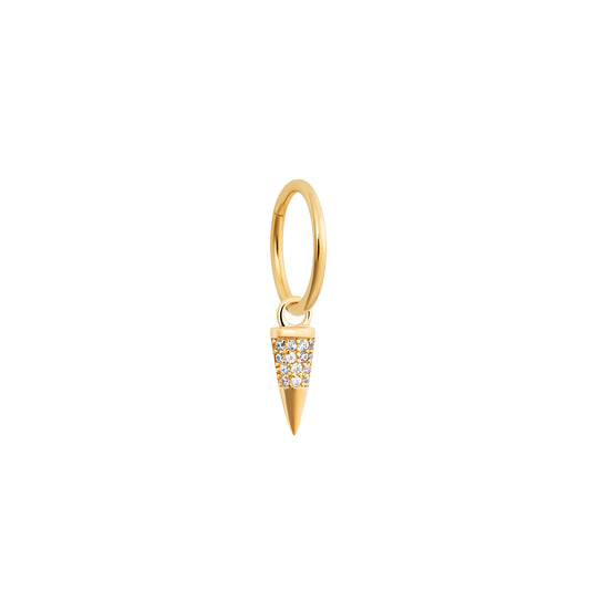 Gold Spike Charm