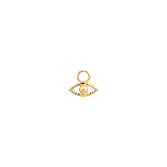 Gold Open Eye Charm