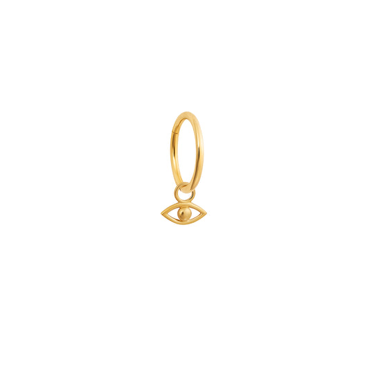 Gold Open Eye Charm