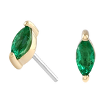 Single Marquise Emerald